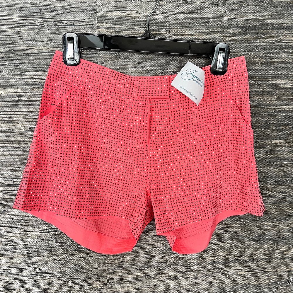 NWT Umgee Uptown Girl Shorts in Coral - Small
